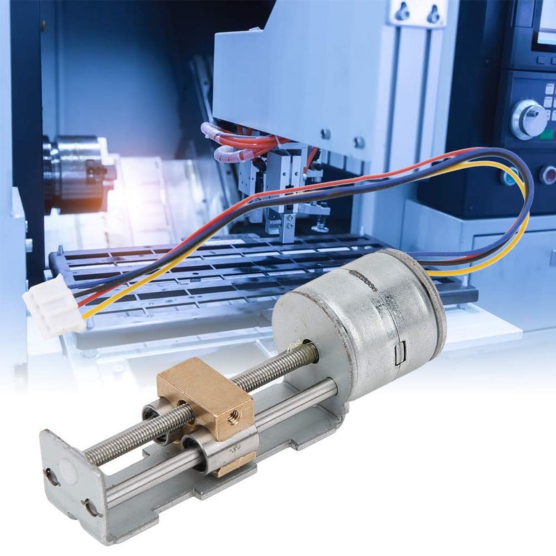 Topyond Stepper Motor, Stepper Motor Linear, Mini Linear Screw Nut Slider 2‑Phase 4‑Wire for DIY Small Sliders 20mm for DIY Laser Engraving Machine - Image 4